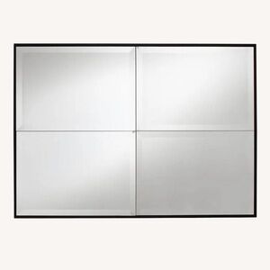 Pottery Barn Black and Silver Quad Mirror ISO!!!
